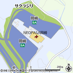 パンのトラ NEOPASA岡崎店周辺の地図