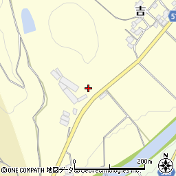岡山県美作市吉209周辺の地図