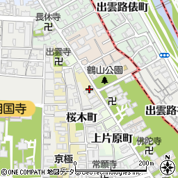 京都府京都市上京区歓喜寺前町周辺の地図