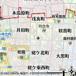 京都府京都市上京区新猪熊東町354周辺の地図