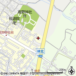 滋賀県栗東市高野748-1周辺の地図