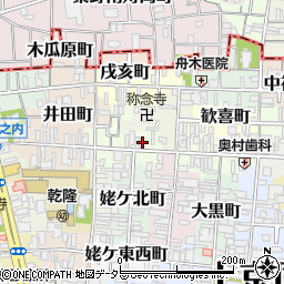 京都府京都市上京区新猪熊東町347周辺の地図