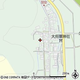兵庫県西脇市羽安町42周辺の地図