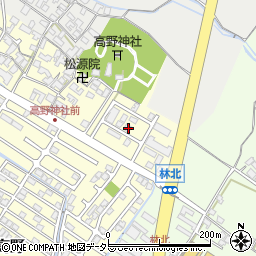 滋賀県栗東市高野737-3周辺の地図
