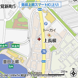 愛知県豊田市永覚町上長根35-29周辺の地図