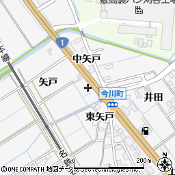 愛知県刈谷市今川町（矢戸）周辺の地図
