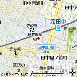 京都府京都市左京区田中野神町27周辺の地図