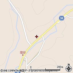兵庫県神崎郡市川町上牛尾1345-3周辺の地図