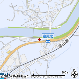 岡山県津山市高尾675周辺の地図