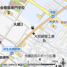 カレーハウスココ壱番屋栗東インター店周辺の地図