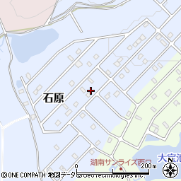 滋賀県蒲生郡日野町石原2-154周辺の地図