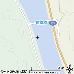 信喜橋周辺の地図
