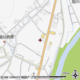 岡山県真庭市上市瀬161周辺の地図
