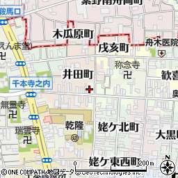 株式会社京洛薗たはら製造部周辺の地図