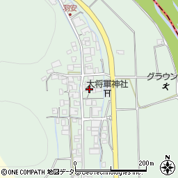 兵庫県西脇市羽安町14周辺の地図
