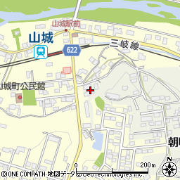 三重県四日市市朝明町2527-88周辺の地図