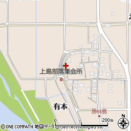 京都府亀岡市河原林町勝林島内垣地63周辺の地図