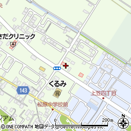 滋賀県草津市下笠町76-5周辺の地図