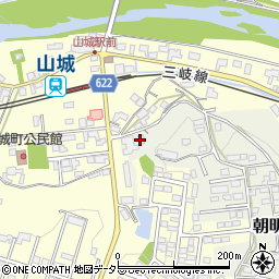 三重県四日市市朝明町2527-28周辺の地図