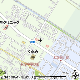 滋賀県草津市下笠町73周辺の地図