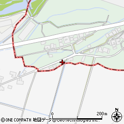 兵庫県西脇市羽安町320周辺の地図