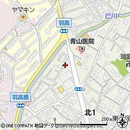 中央静岡ヤクルト販売株式会社　北センター周辺の地図