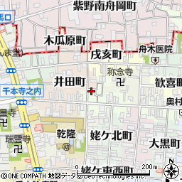 京都府京都市上京区新猪熊東町925周辺の地図