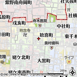 小野内機業店周辺の地図