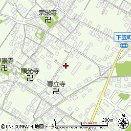 滋賀県草津市下笠町942周辺の地図