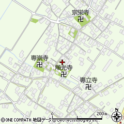 滋賀県草津市下笠町1418-9周辺の地図