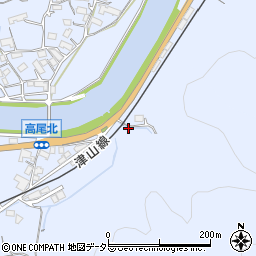 岡山県津山市高尾15周辺の地図