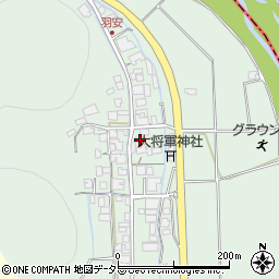 兵庫県西脇市羽安町12周辺の地図