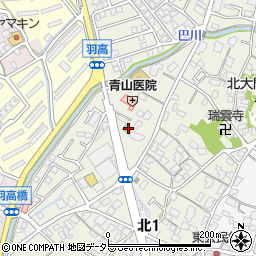 ファミリーマート静岡北店周辺の地図