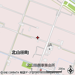 滋賀県草津市北山田町2672周辺の地図