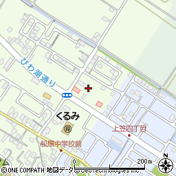 滋賀県草津市下笠町73-1周辺の地図