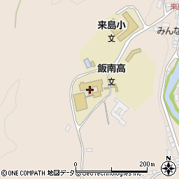 島根県立飯南高等学校周辺の地図