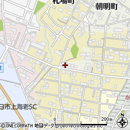 三重県四日市市朝明町2498-10周辺の地図