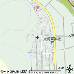 兵庫県西脇市羽安町46周辺の地図