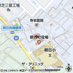 朝日町社会福祉協議会地域包括支援センター周辺の地図