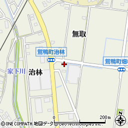 愛知県豊田市鴛鴨町畑林340周辺の地図