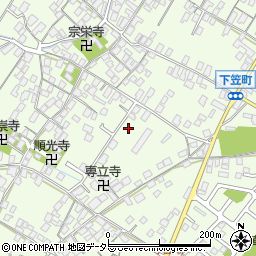 滋賀県草津市下笠町942-8周辺の地図