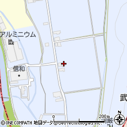 兵庫県多可郡多可町中区東安田102周辺の地図