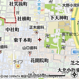 京都府京都市上京区前之町周辺の地図