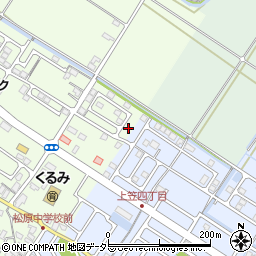滋賀県草津市下笠町67-21周辺の地図