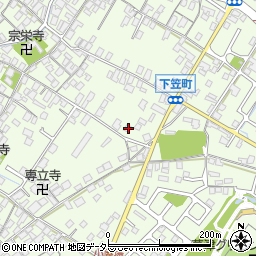 滋賀県草津市下笠町971周辺の地図