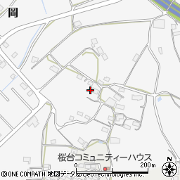 岡山県勝田郡勝央町岡864周辺の地図