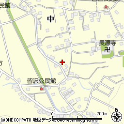 静岡県伊豆の国市中580周辺の地図