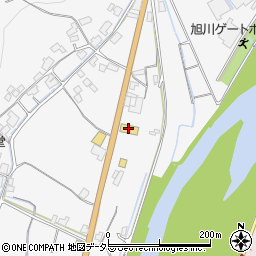 岡山トヨペット落合店周辺の地図