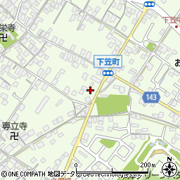 滋賀県草津市下笠町1027-6周辺の地図