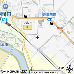 岡山県勝田郡勝央町岡48周辺の地図